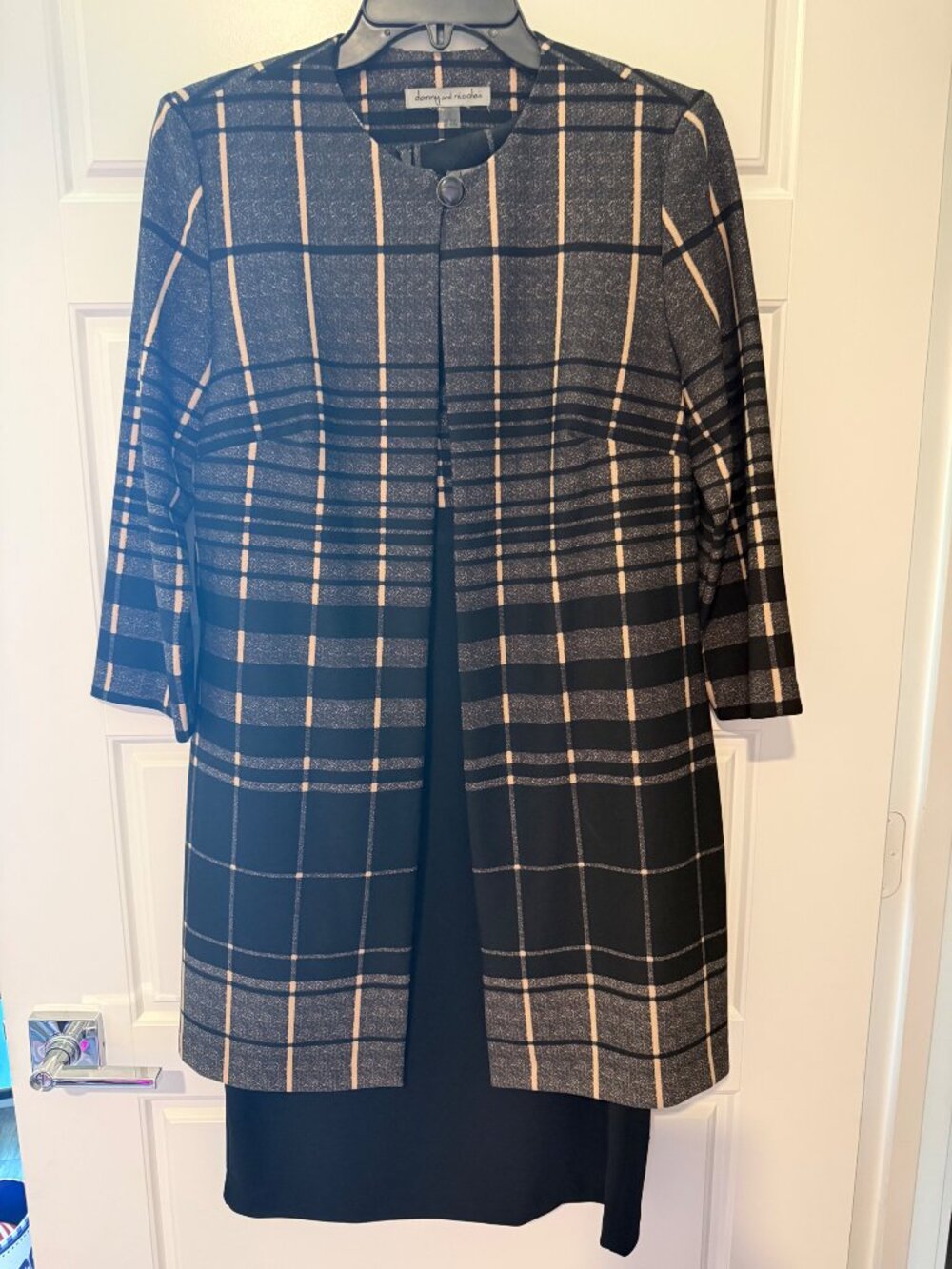 Danny and Nicole Women's Plaid Dress Size 8